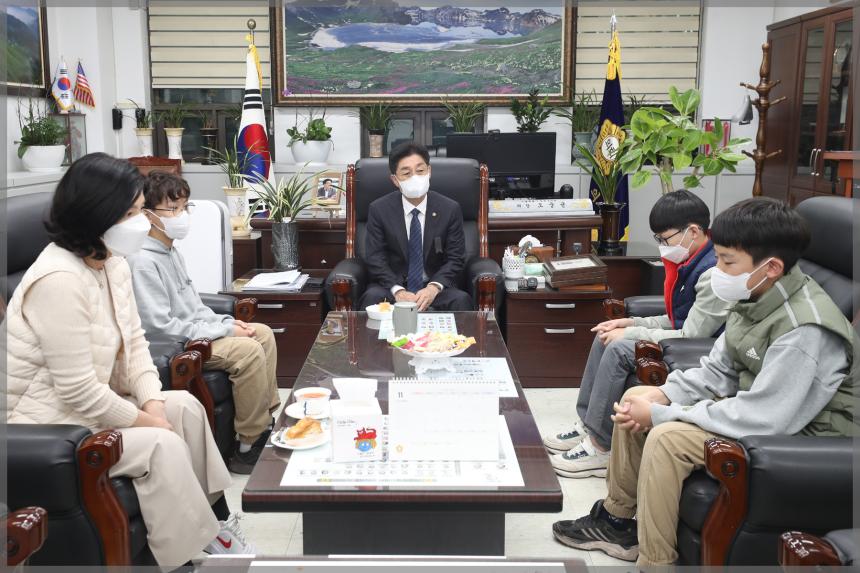 어린이 표창수여