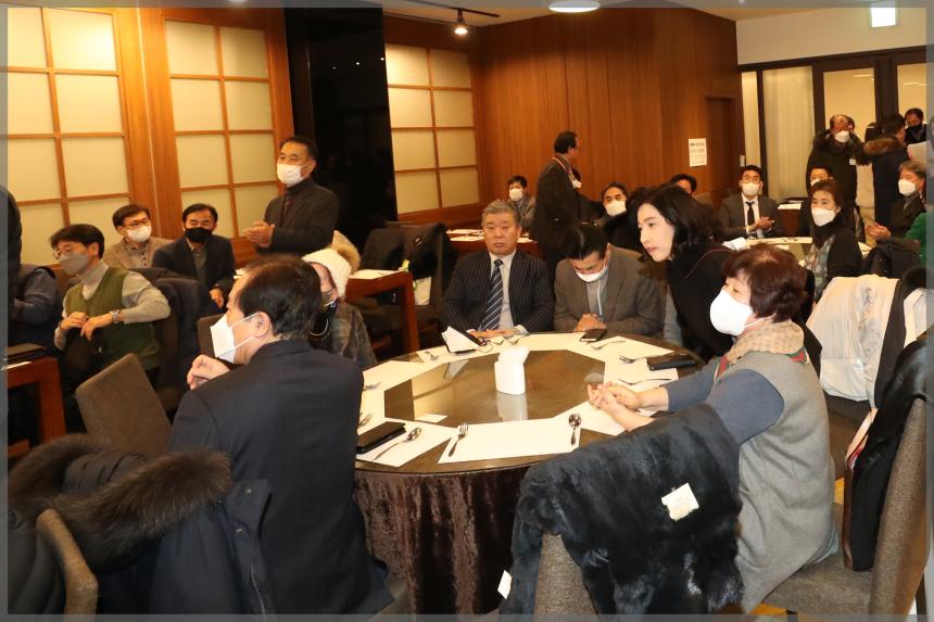 성북구 아파트 입주자대표연합회 이취임식 및 송년회의 밤
