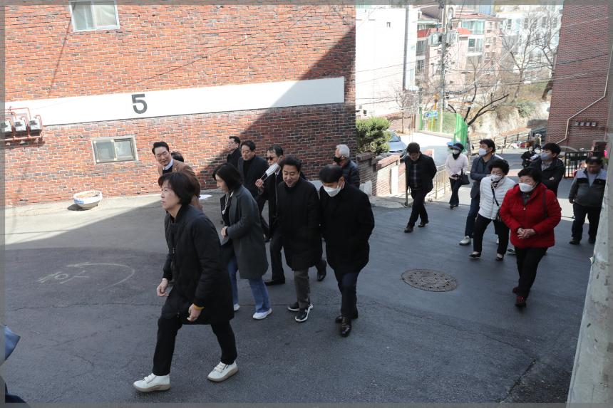 2023년 성북구 재개발.재건축 연구모임 정릉2구역 현장방문