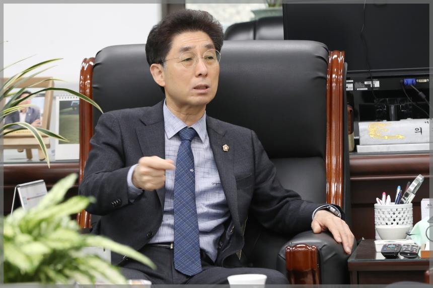 패션봉제협회장 면담