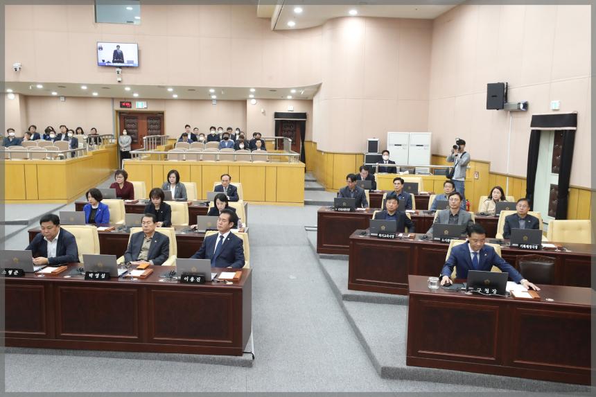 제296회 성북구의회 임시회 제1차 본회의