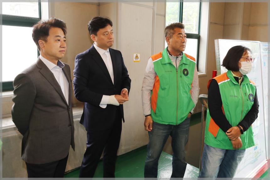 수방대비 빗물펌프장 점검 및 시운전