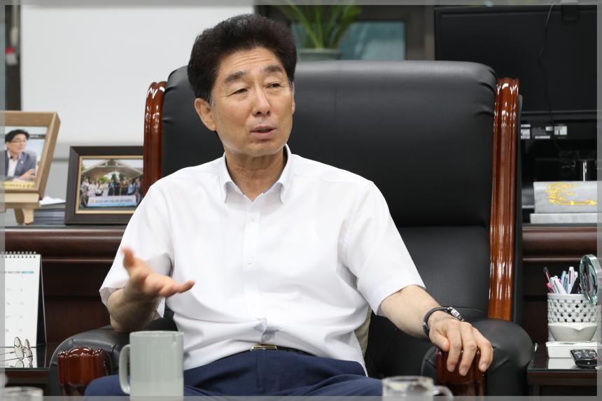 아파트 연합회장 면담
