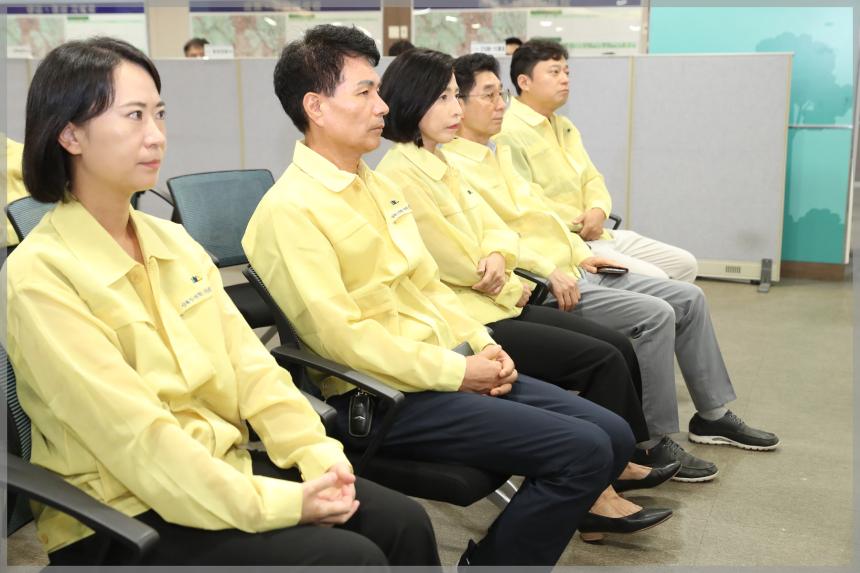 2023년 을지연습 상황실 격려방문