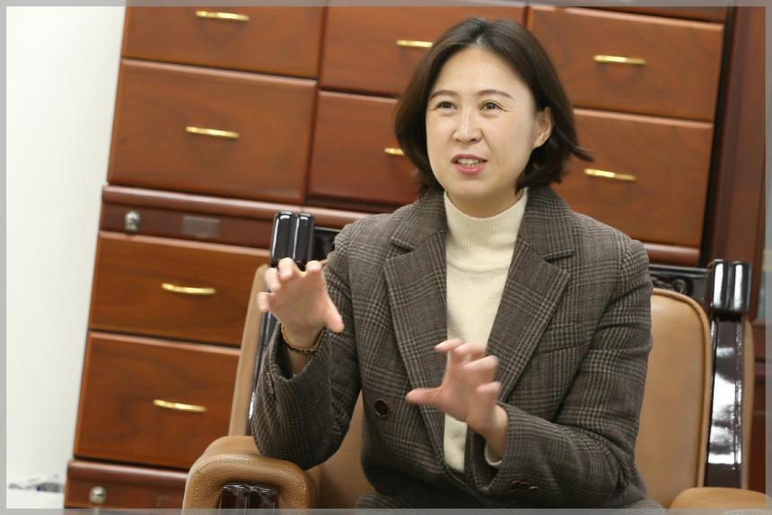 에산결산특별위원장 시정신문 인터뷰
