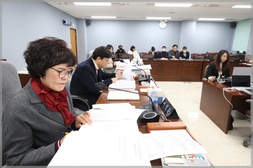 제300회 성북구의회 제2차 정례회 예산결산특별위원회6차