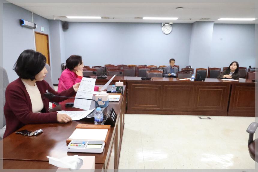 제302회 성북구의회 임시회 폐회중 제1차운영위원회