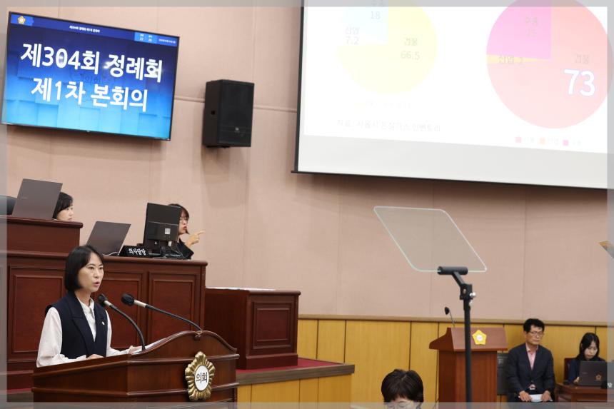 제304회 제1차 정례회 제1차본회의 개회식