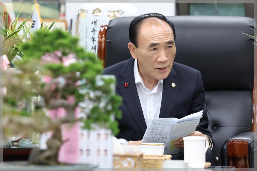 수도권공공서버스노동조합원 임원방문