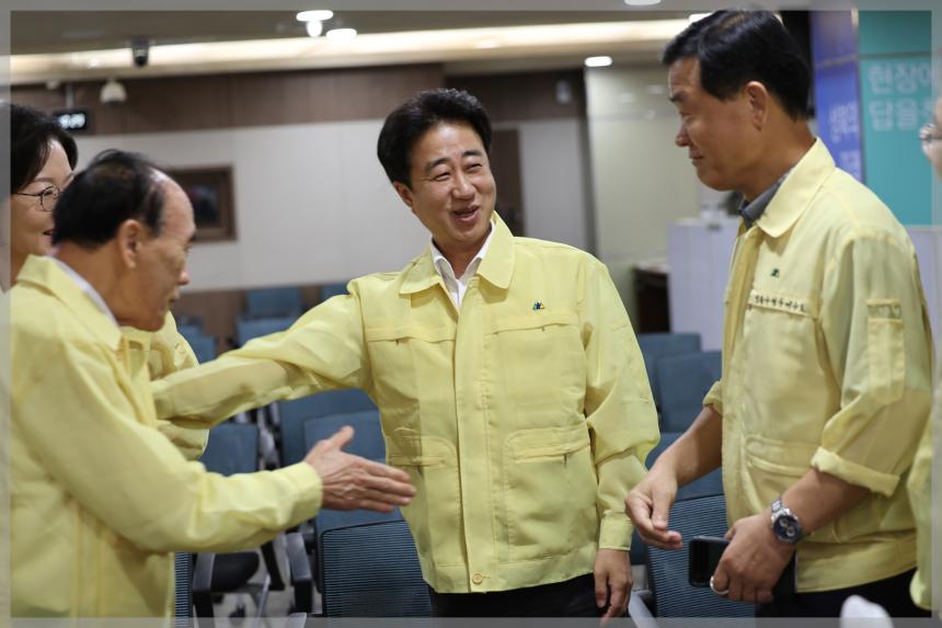 을지연습 상황실 격려방문
