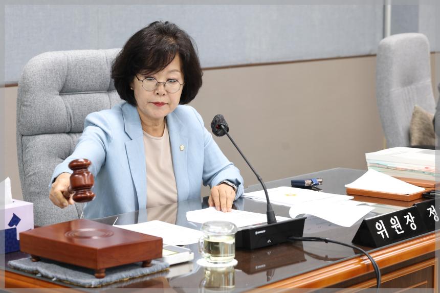 2025년도 성북구의회 행정사무감사 행정기획위원회 행정사무감사 결과보고