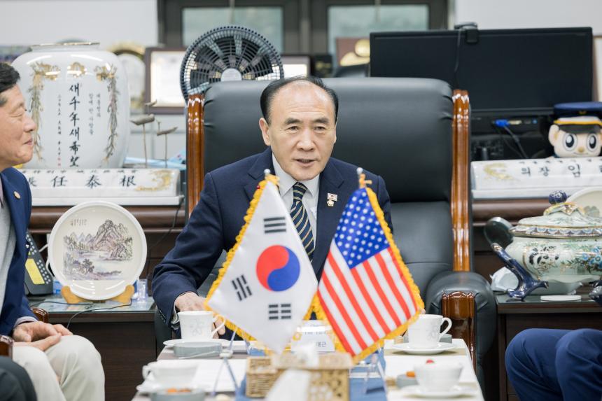 미국 부에나파크시 대표단 방문