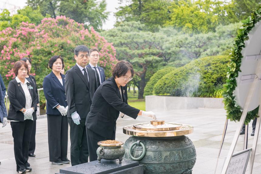 현충원 답사