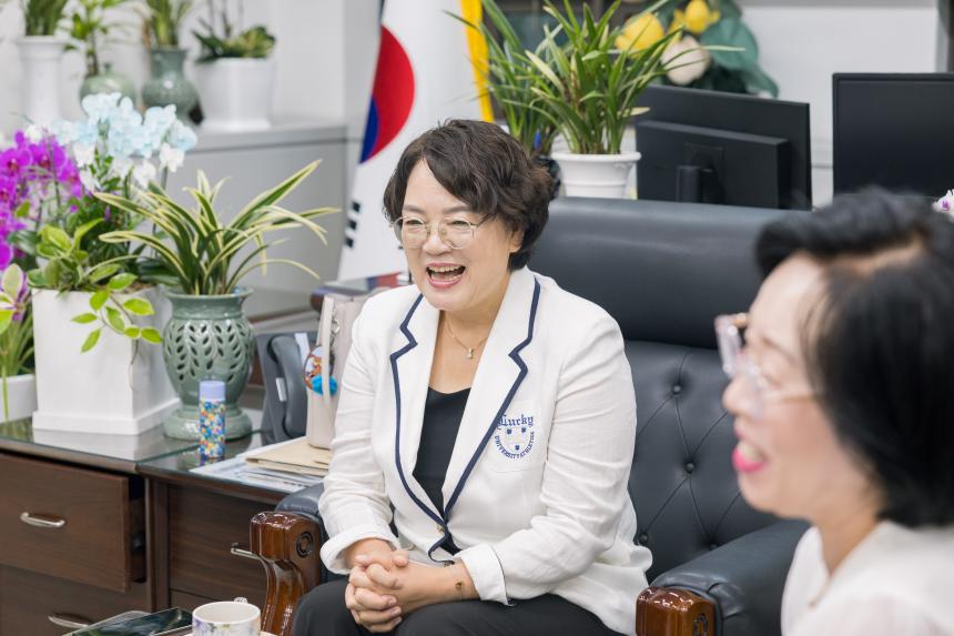 새마을부녀회 임원진 방문