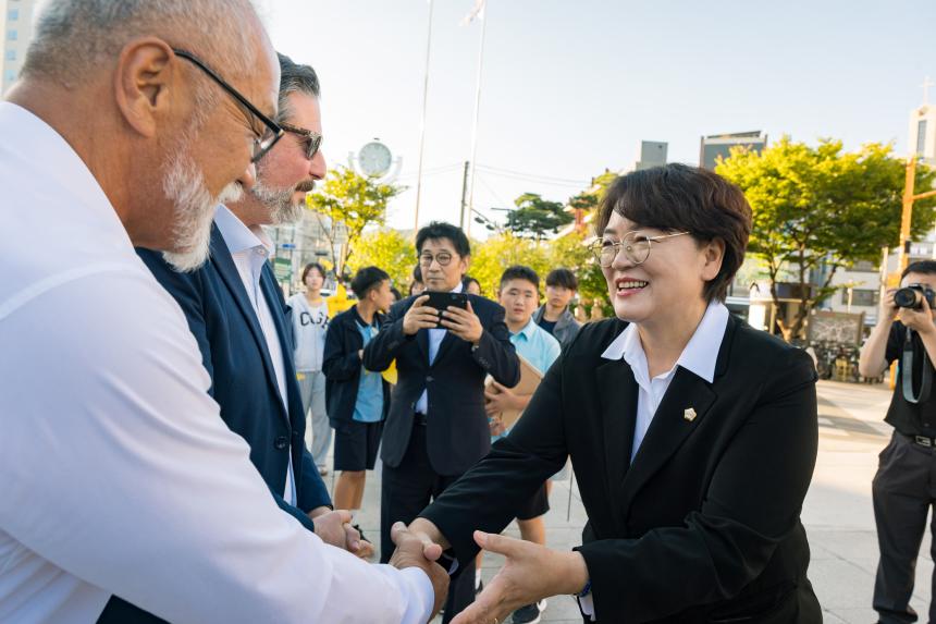 미국 글렌데일 시장대표단