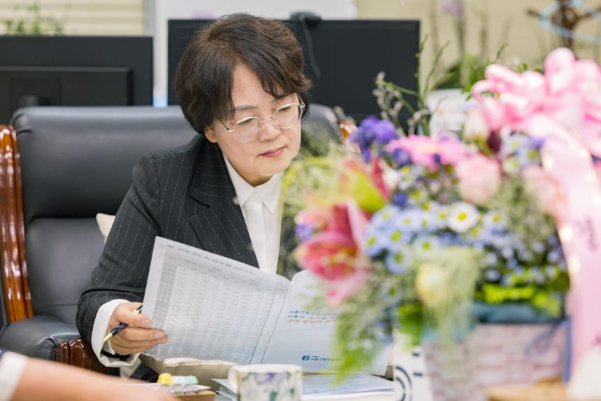 신용보증재단 센터장 방문