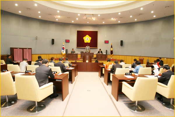 제206회 임시회 폐회식