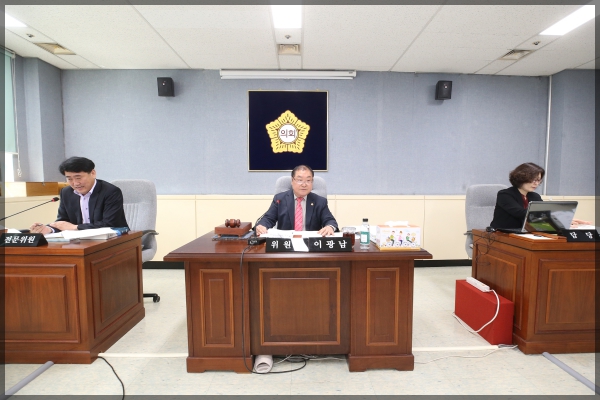 제265회 성북구의회 임시회 상암위원회 제3차 도시건설위원회