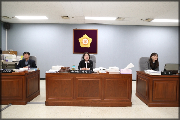제262회 성북구의회 제2차 정례회 예산결산특별위원회 8차