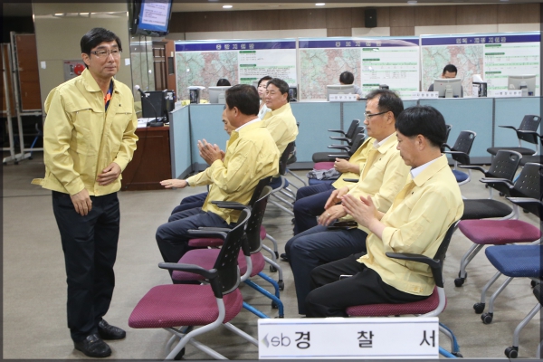 2015 을지연습 상황실 방문