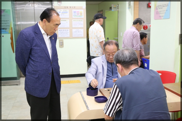 보건복지위원회 시립 성북 노인종합 복지관 현장방문