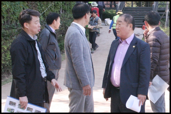 도시건설위원회 현장방문-북악산 청소년 체험의 숲
