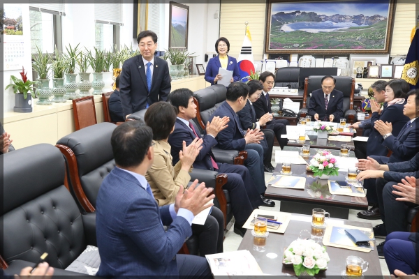 해운대구의원 방문