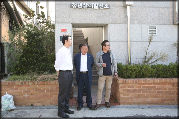 예산결산특별위원회 현장방문-정릉시장