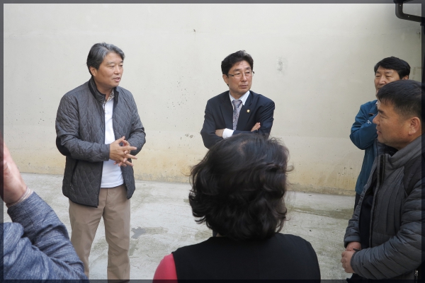 행정기획위원회 현장방문-석관차고지 운전원 휴게실