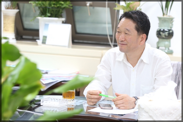 적십자센터장 내방