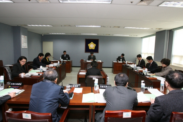 2011. 02. 11(금) 제192회 임시회 행정기획위원회