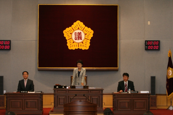 2011.9.26(월) 제200회 성북구 의회 임시회 본회의 