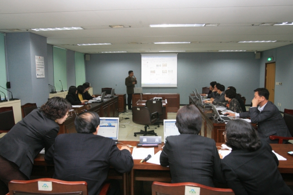 2010. 11. 11(목) 의회 홈페이지 교육