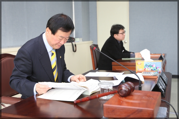 성북구의회 제214회 임시회 도시건설위원회