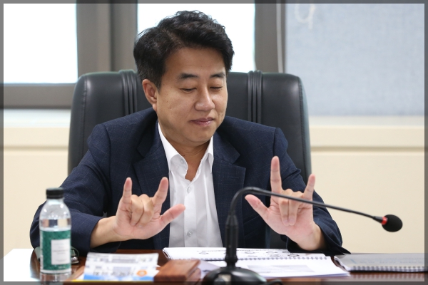 2019년 성북구의회 수어교육