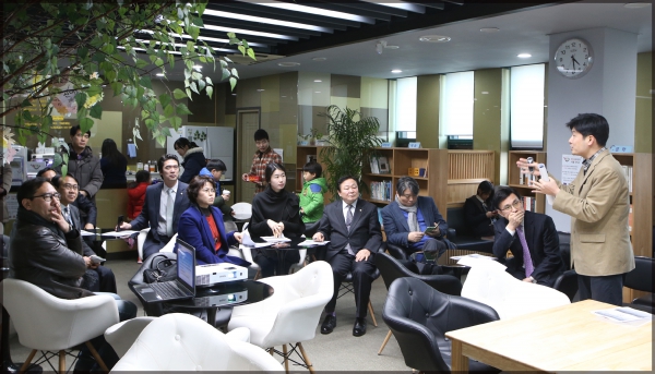 행정기획위원회 현장방문(마을사회적 경제센터)