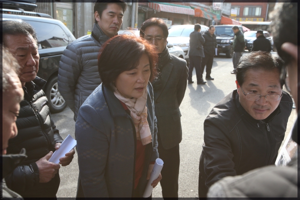 도시건설위원회 숭곡시장현장방문