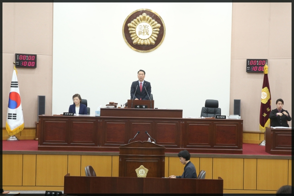 제257회 성북구의회 임시회 1차본회의