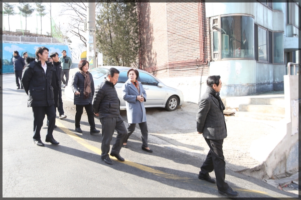 도시건설위원회 장위14구역 현장방문