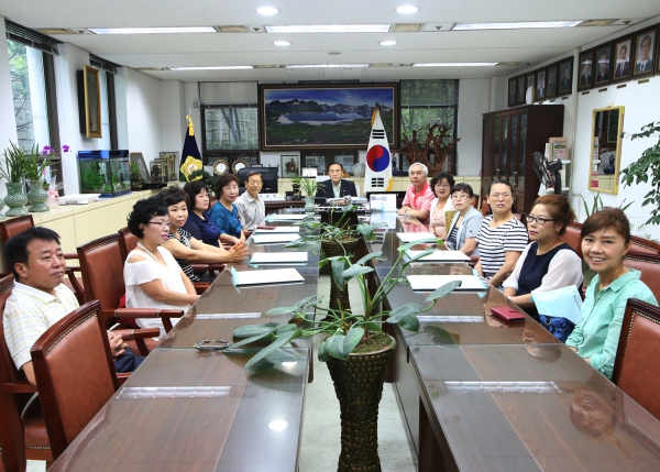 삼선동 민족통일협의회 표창수여식