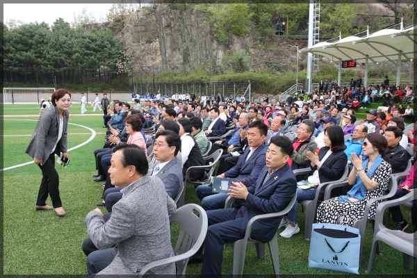 제2월곡인조잔디구장 개장식