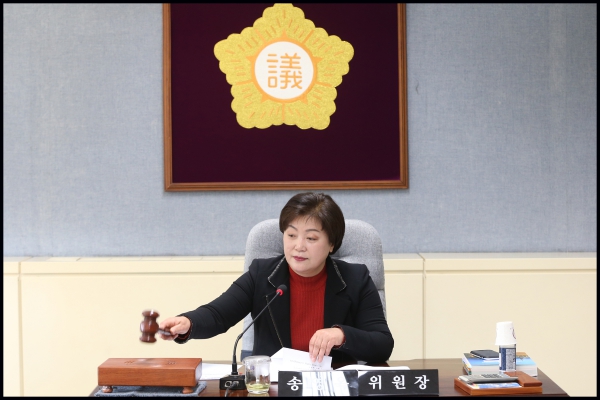 제255회 성북구의회  임시회 상임위원회 도시건설위원회1차