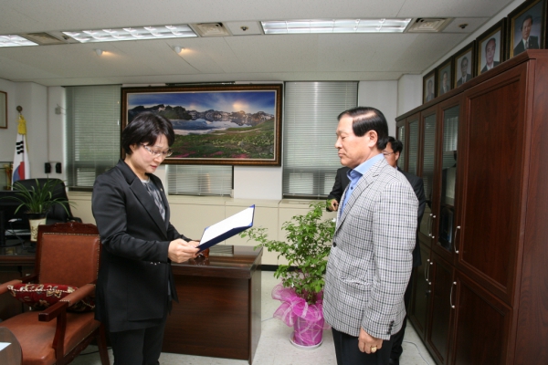 2011. 04. 29(금) 결산검사책임위원 위촉