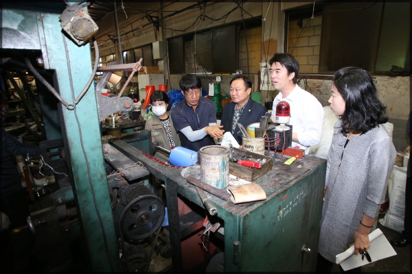 행정기획위원회 현장방문(포천 부성화학)