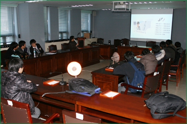용문고등학교 학생 성북구의회 견학
