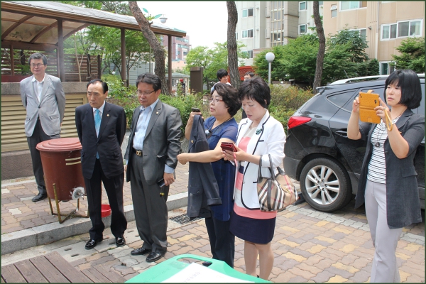 음식물류 폐기물 종량처리(RFID) 현장방문