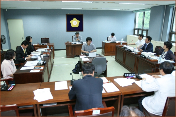 2012년도 행정사무감사(행정기획위원회)