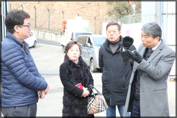 행정기획위원회 현장방문-대형폐기물 대행업체