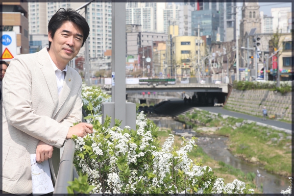 도시건설위원회 현장방문-성북천