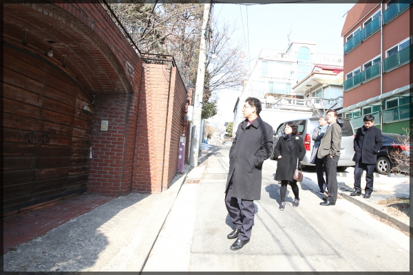 행정기획위원회 현장방문-최만린 미술관 조정예정지